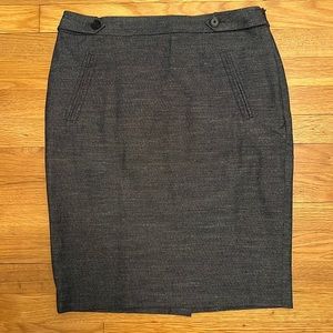 LOFT Ann Taylor Navy Pencil Skirt NWT Size 8